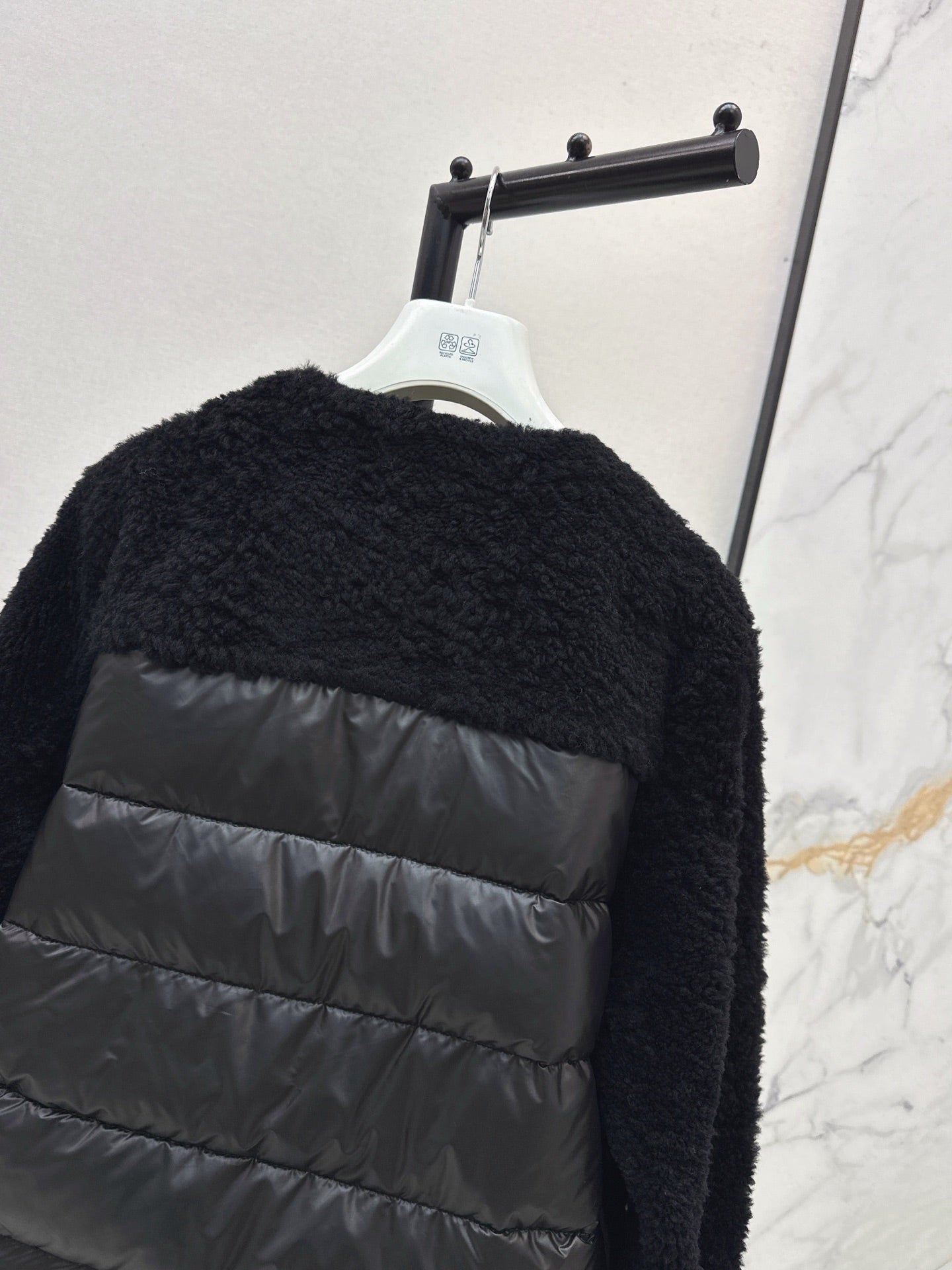 Monc NEW fur down jacket