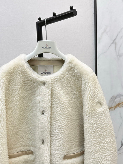 Monc NEW fur down jacket