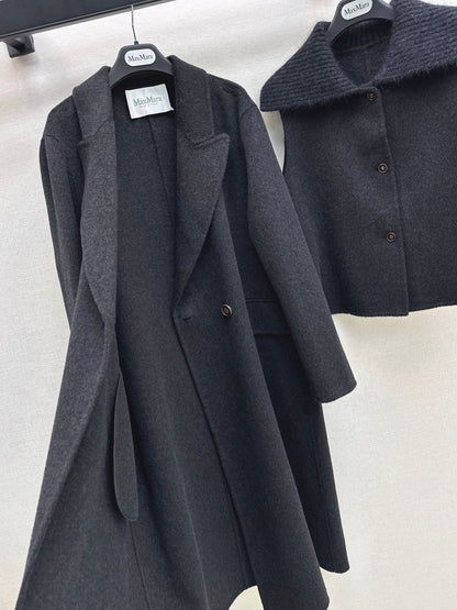 Max NEW Wool coat and vest set