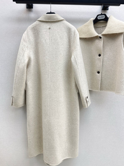 Max NEW Wool coat and vest set