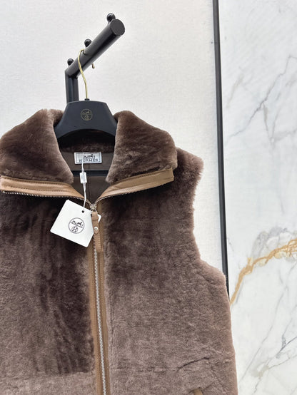 Herm NEW fur vest