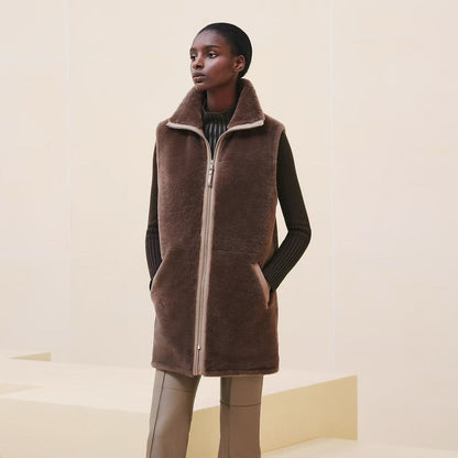 Herm NEW fur vest