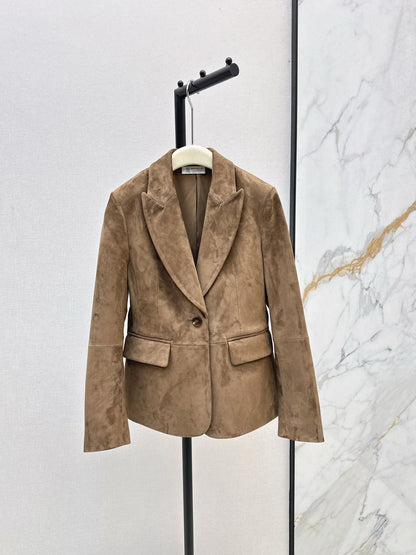 Brun NEW suede blazer