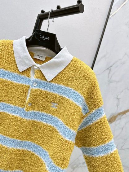 Ce1i NEW striped sweater