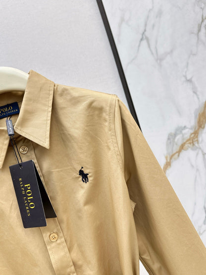 Ra1 NEW embroidered shirt dress