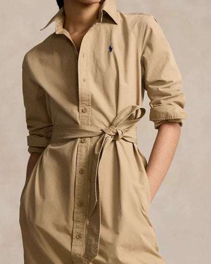 Ra1 NEW embroidered shirt dress