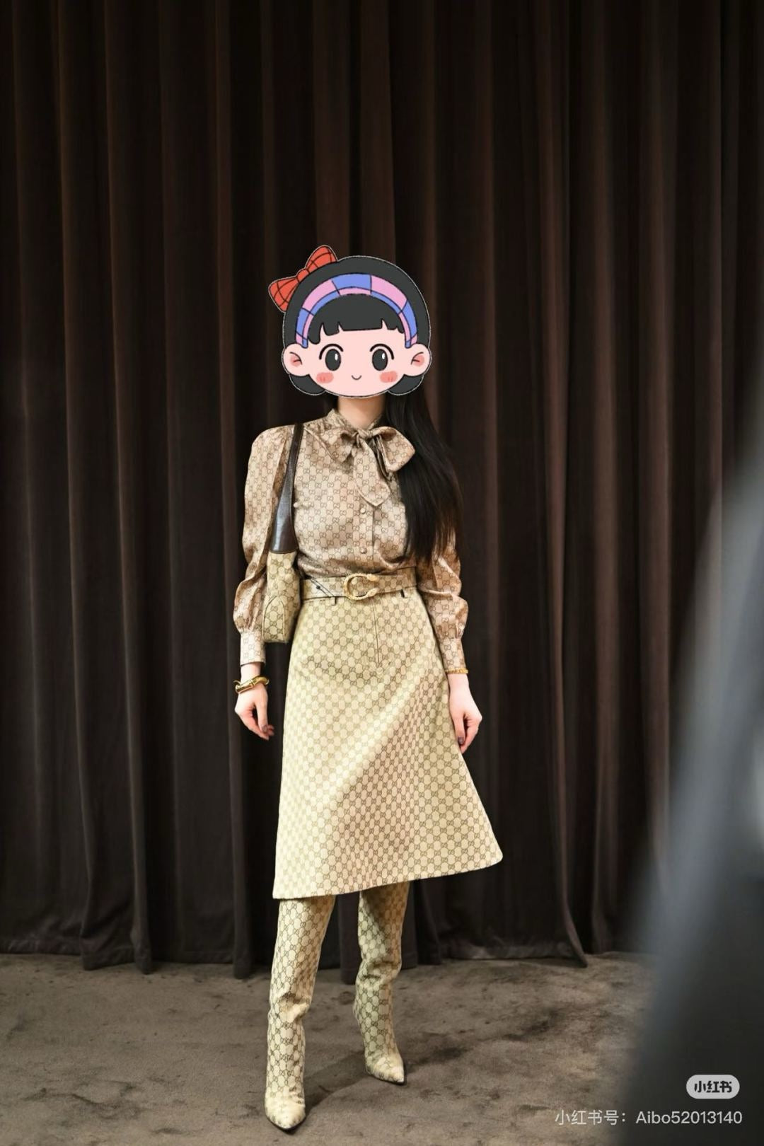 Guc NEW A-line skirt