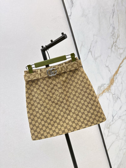 Guc NEW A-line short skirt