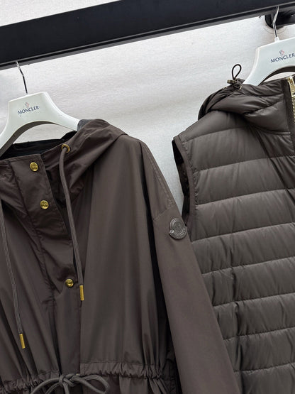 Monc NEW down jacket suit