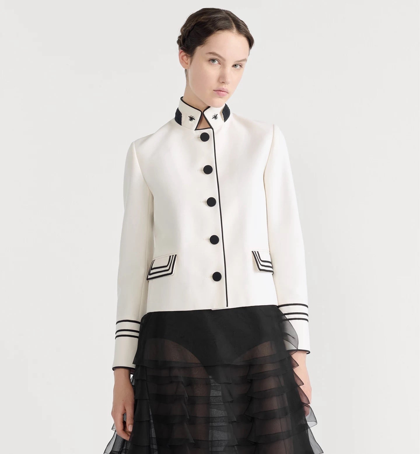 CD NEW stand collar jacket