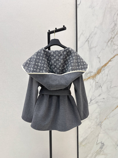 Louis NEW  wool hooded jacket