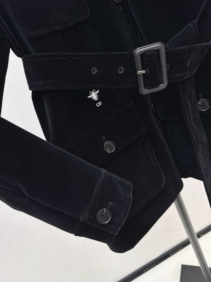 CD NEW velvet jacket