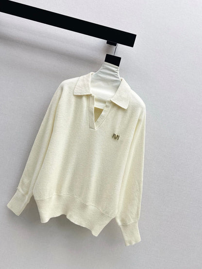 Max NEW lapel sweater