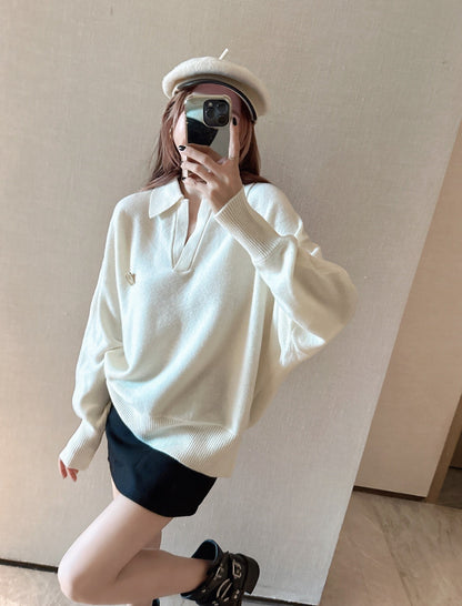 Max NEW lapel sweater