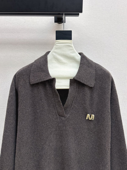 Max NEW lapel sweater