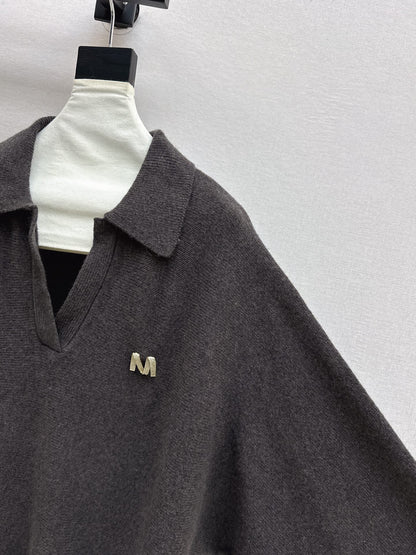 Max NEW lapel sweater