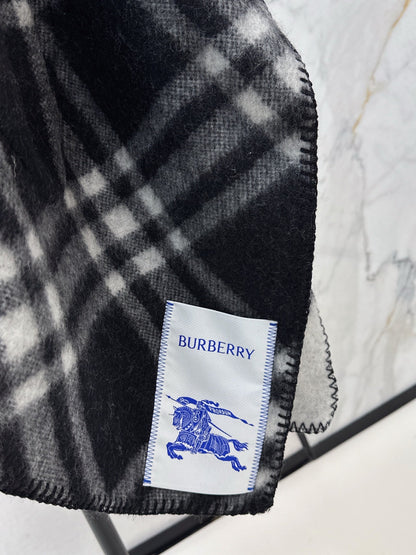 Bur NEW Cashmere hooded cape