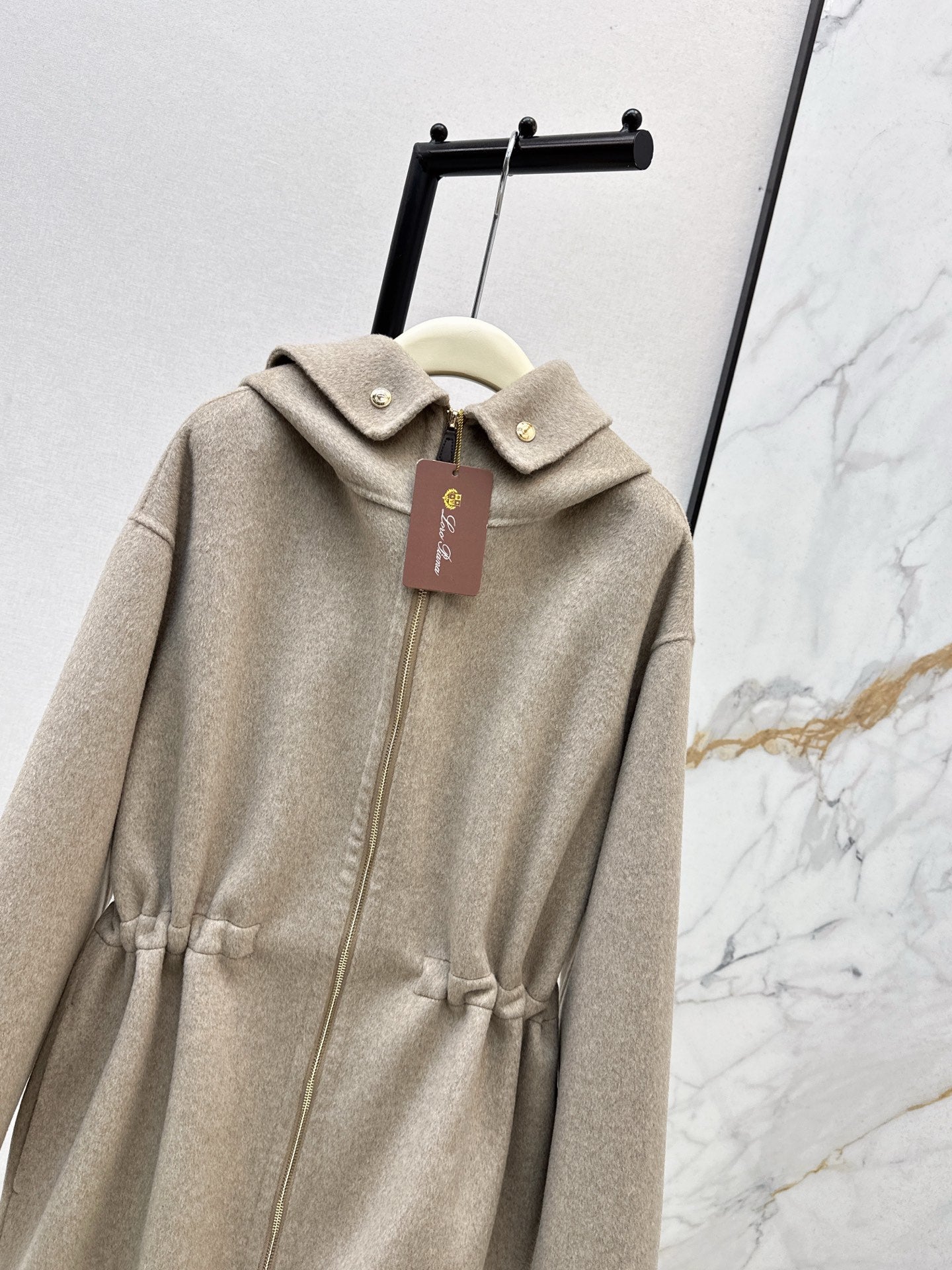 Loro NEW woolen hooded jacket
