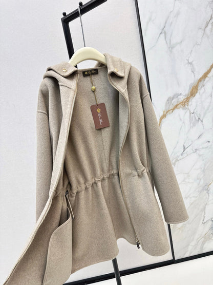 Loro NEW woolen hooded jacket