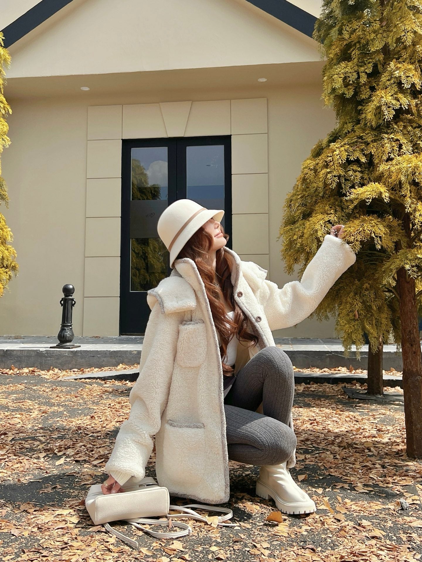 Chan NEW plush jacket