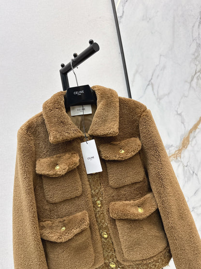 Ce1i NEW plush jacket