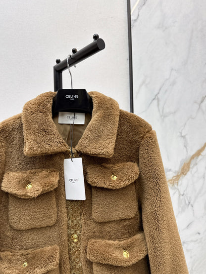 Ce1i NEW plush jacket