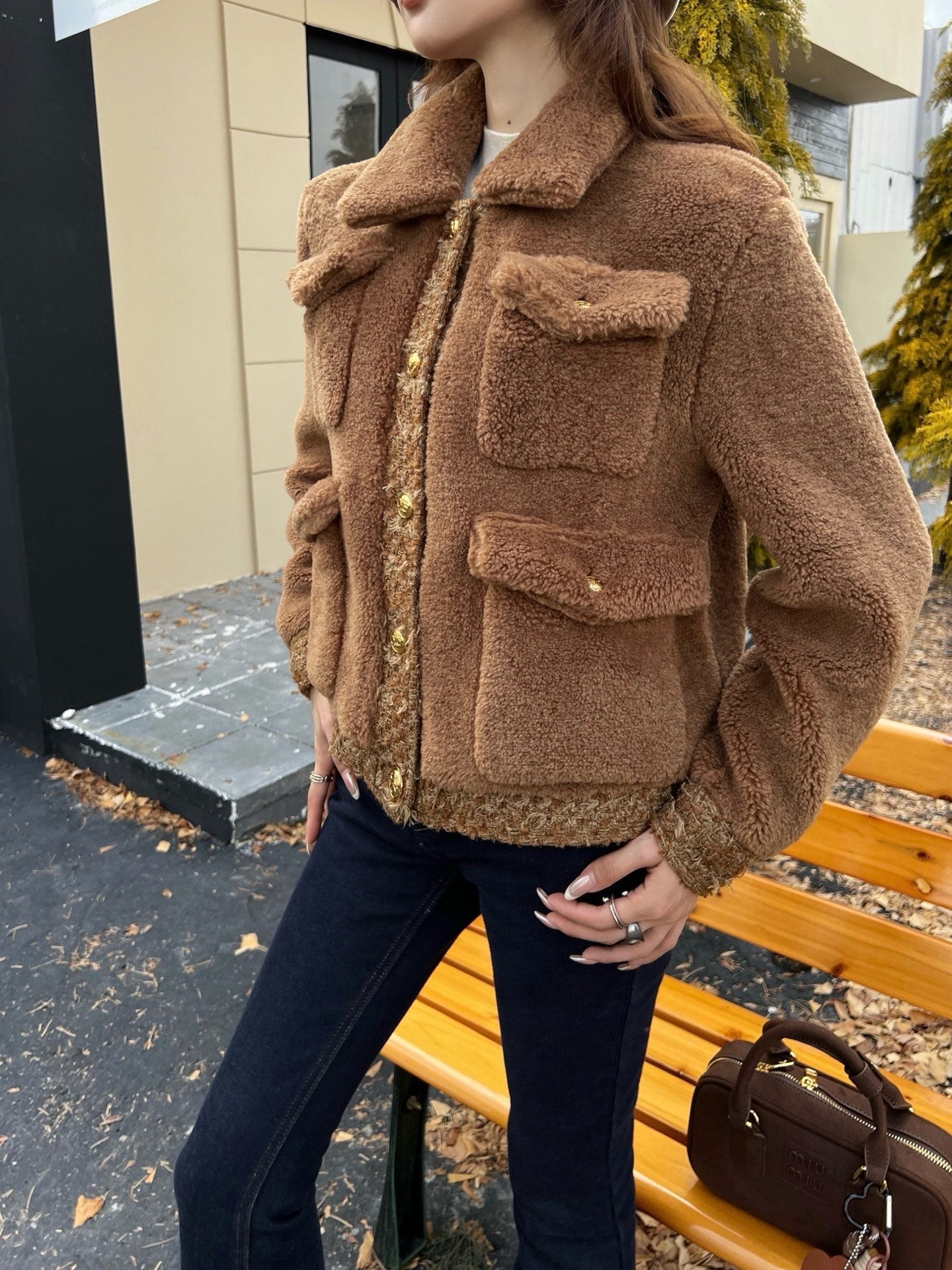 Ce1i NEW plush jacket