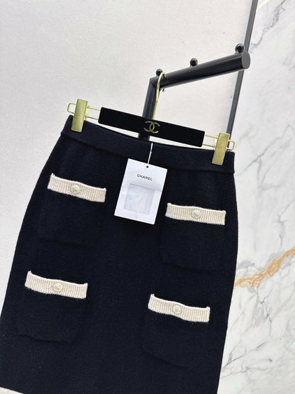 Chan NEW color-block skirt