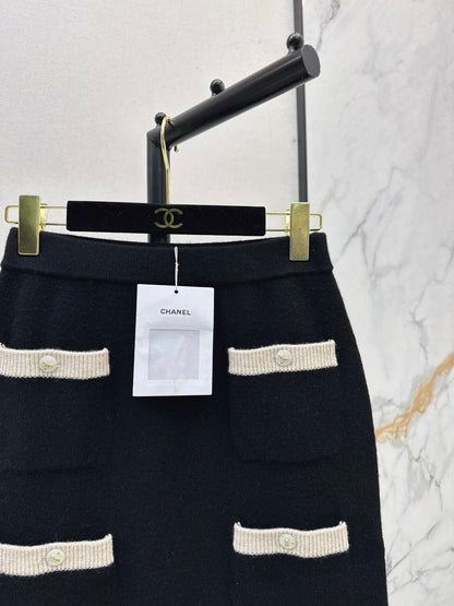 Chan NEW color-block skirt