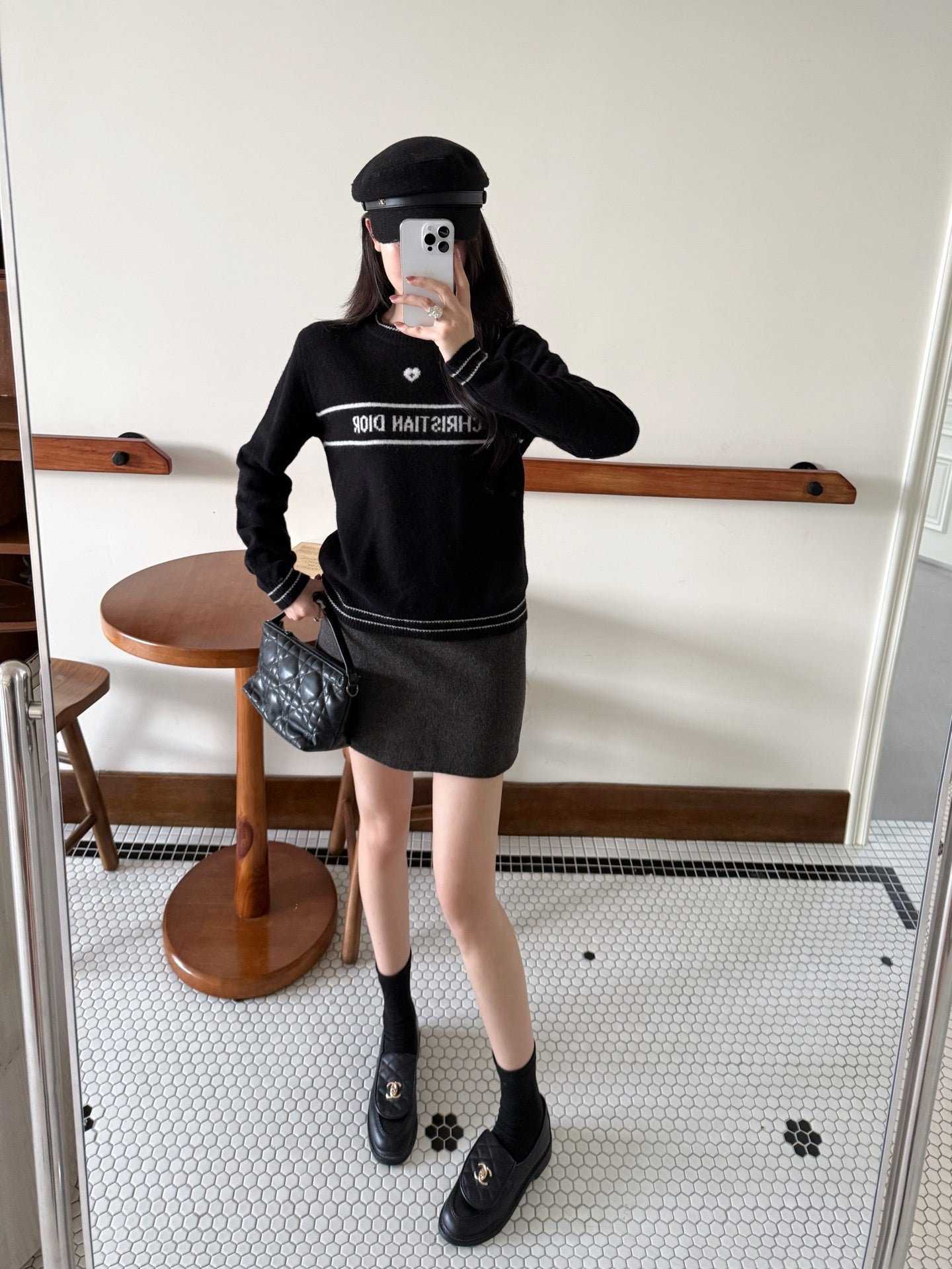 CD NEW embroidered sweater