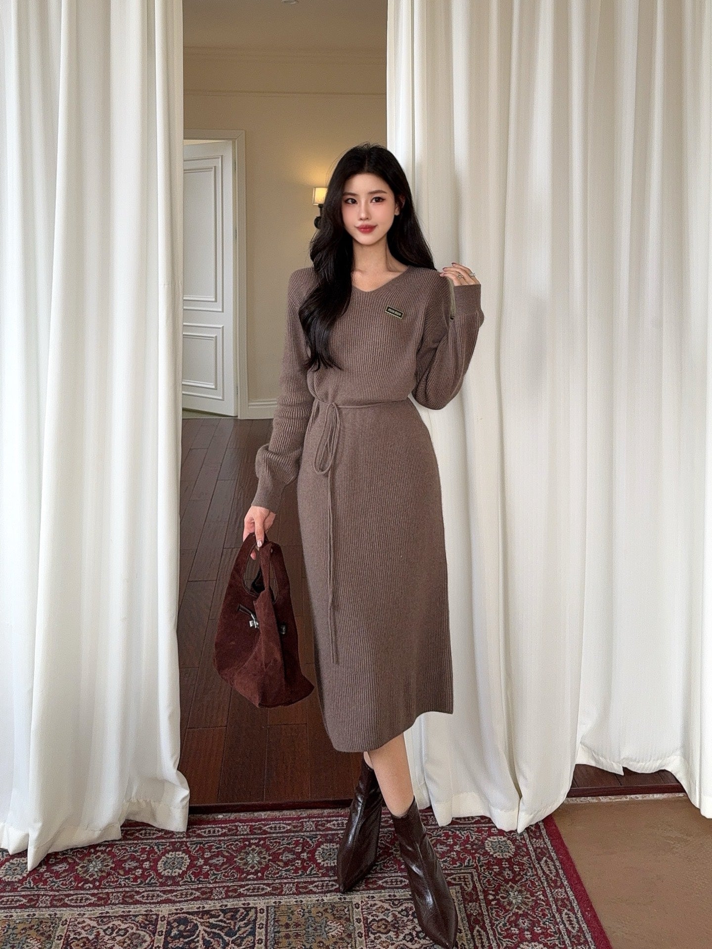 Miu NEW Wool base dress