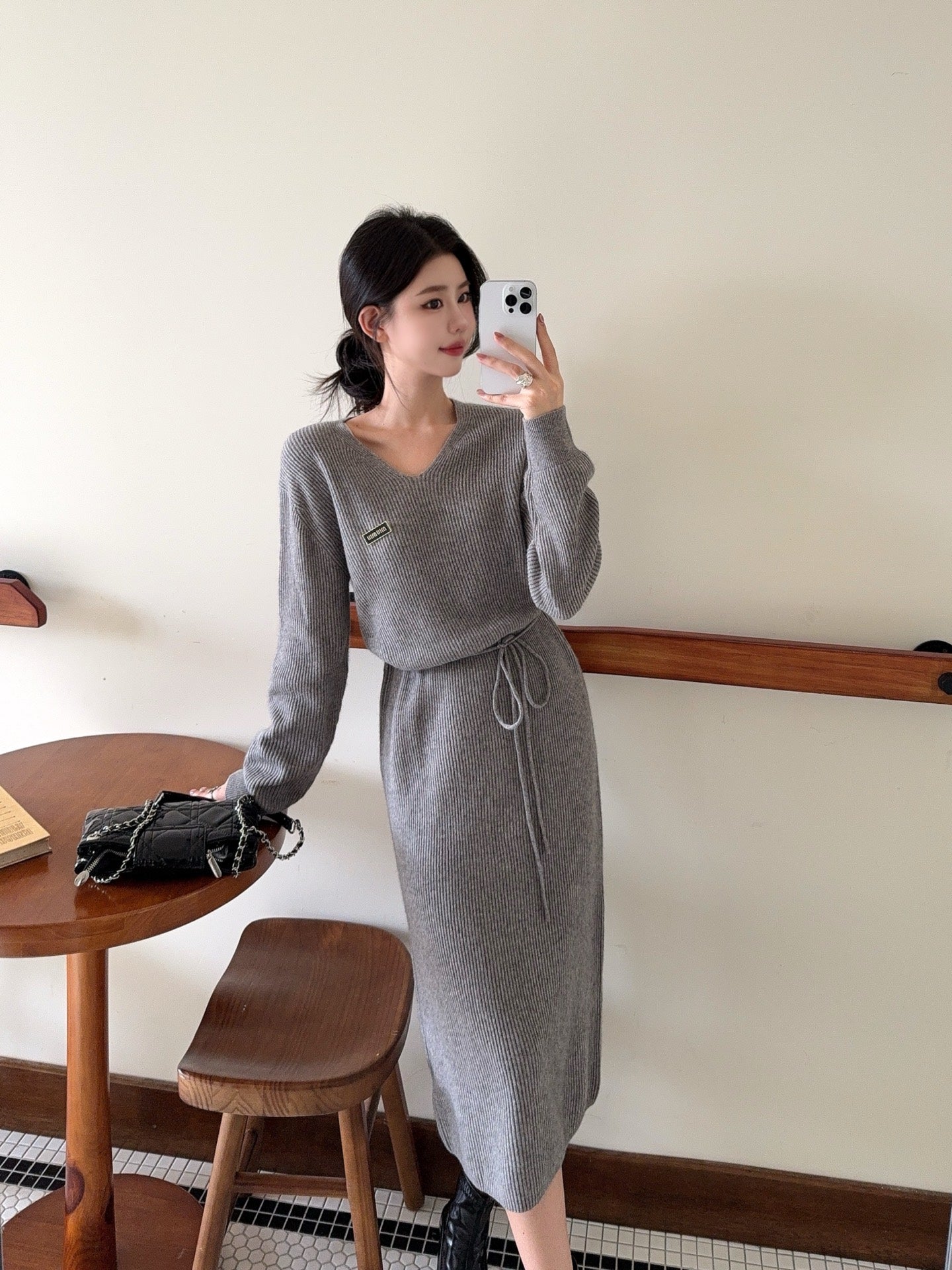 Miu NEW Wool base dress