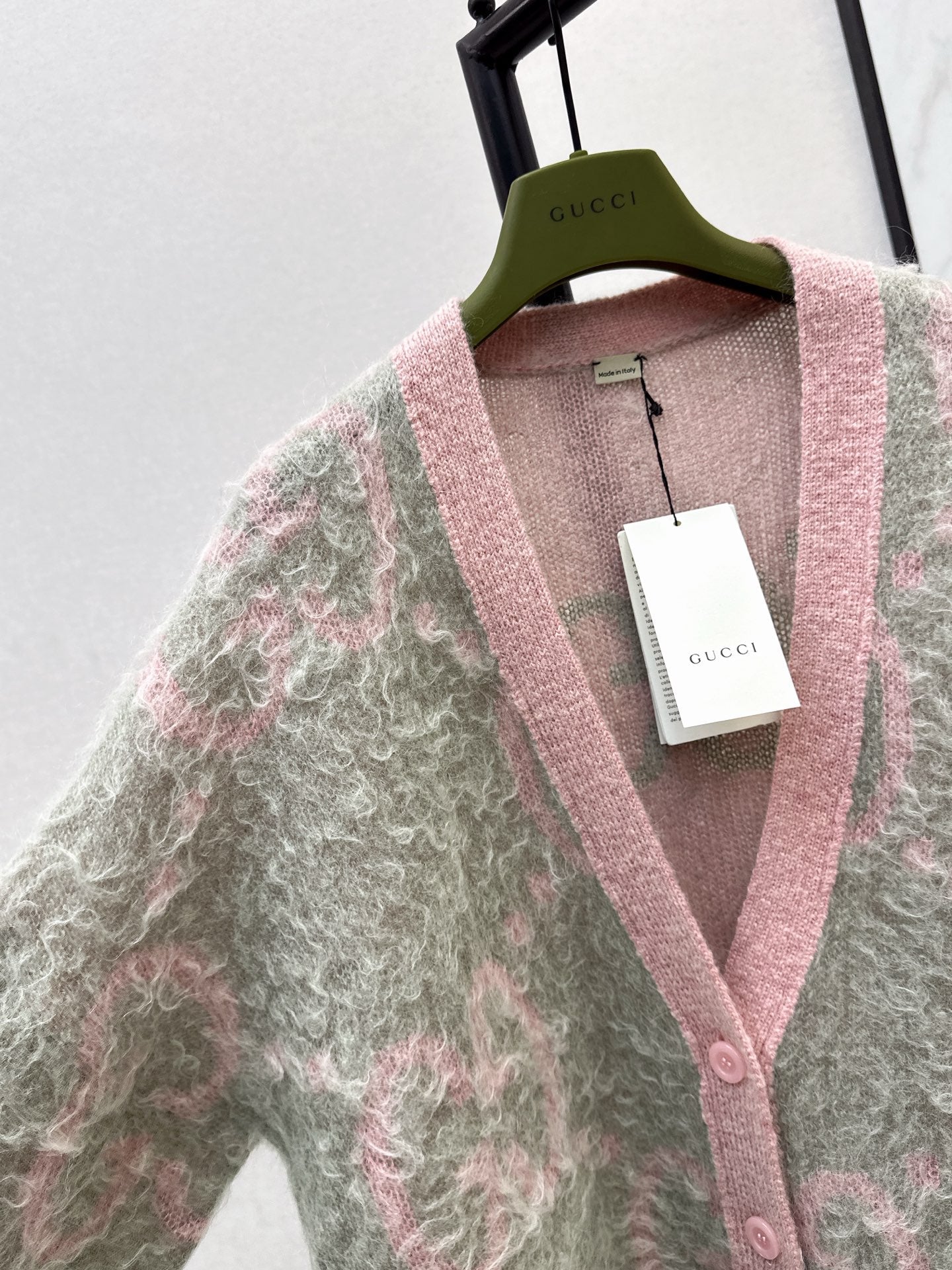 Guc NEW jacquard cardigan