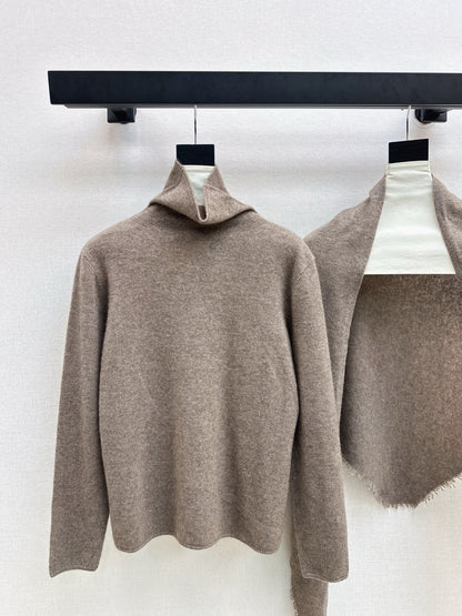 Loro NEW Cashmere sweater and shawl set