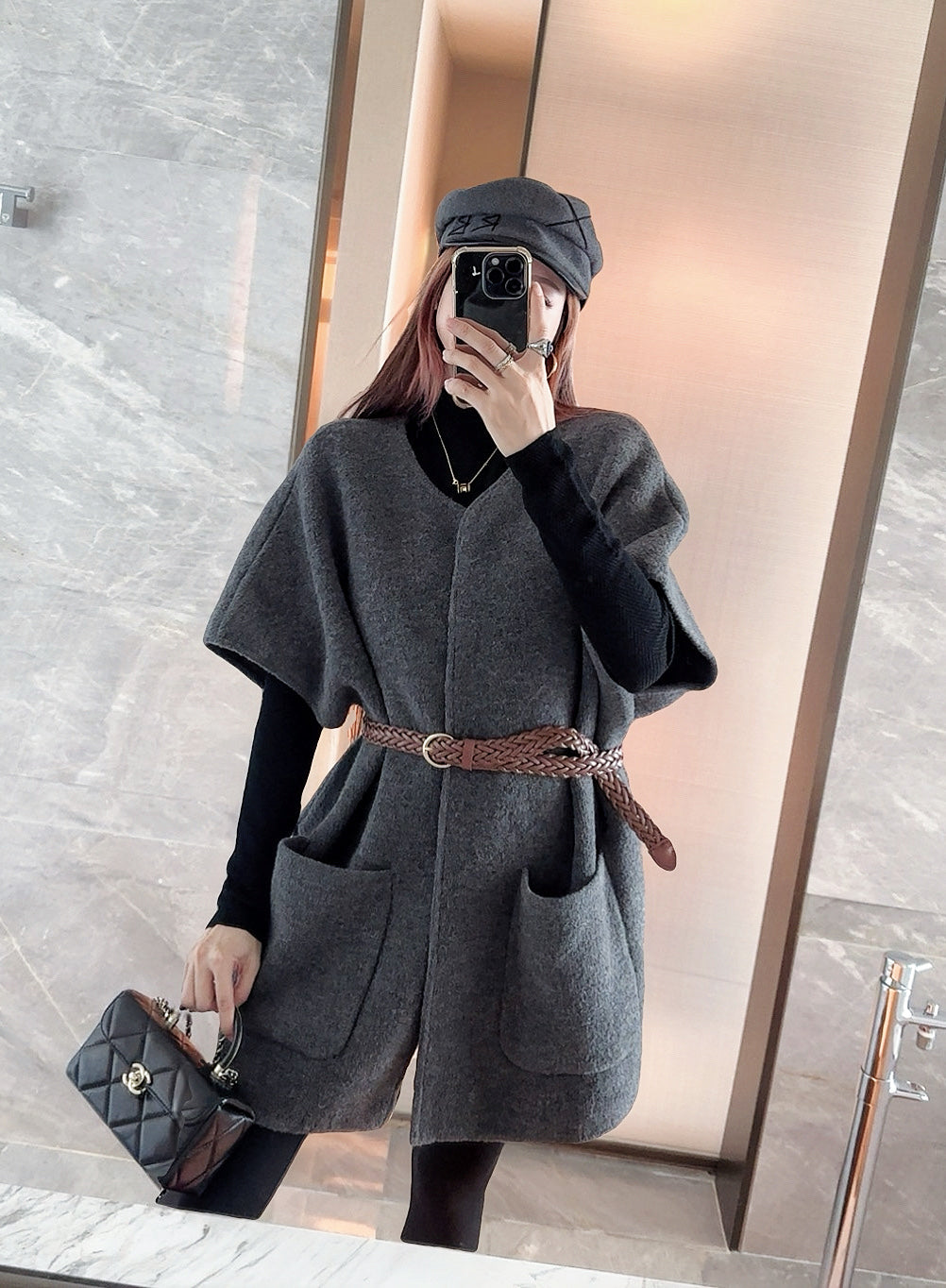 Brun NEW knitted jacket