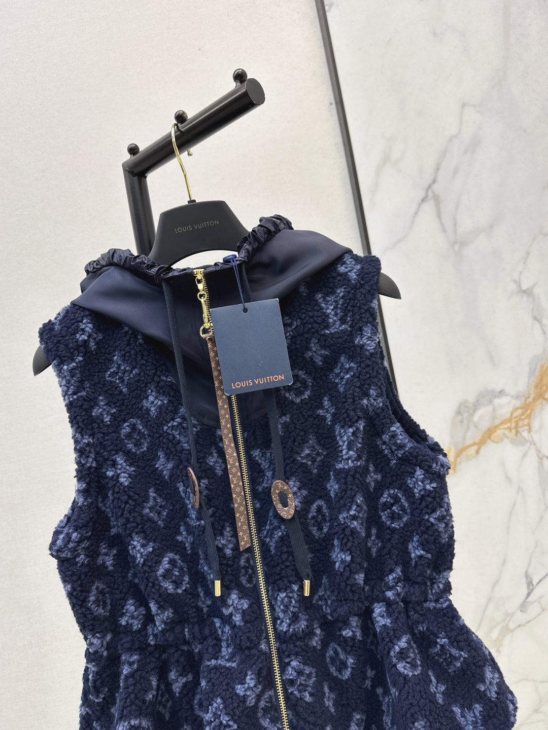 Louis NEW Plush hooded vest