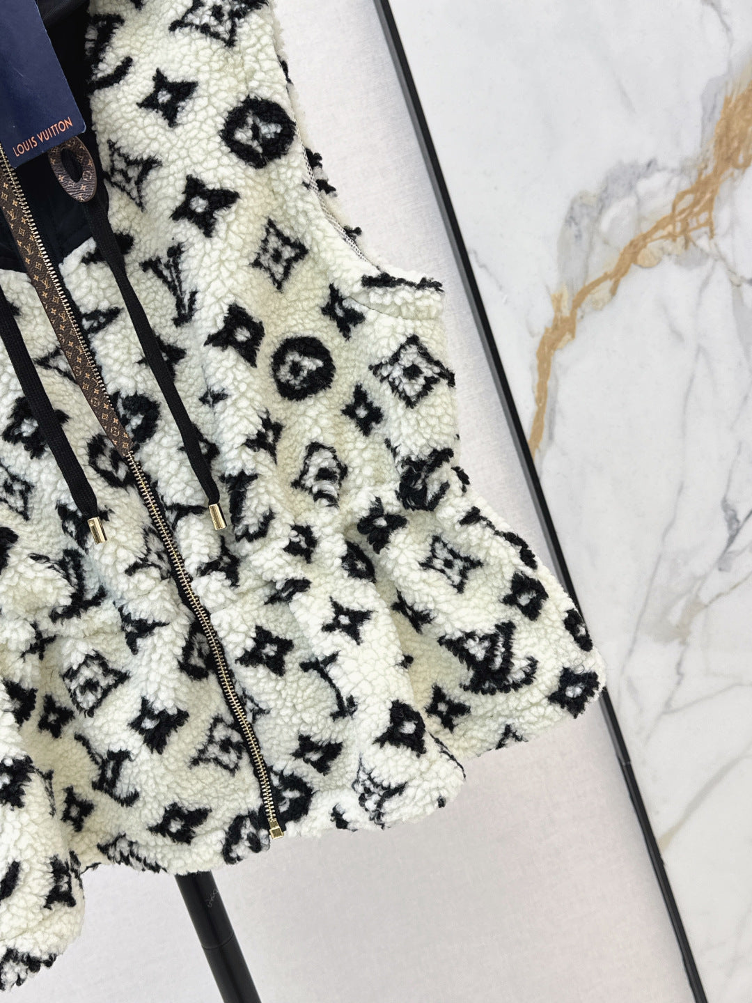 Louis NEW Plush hooded vest