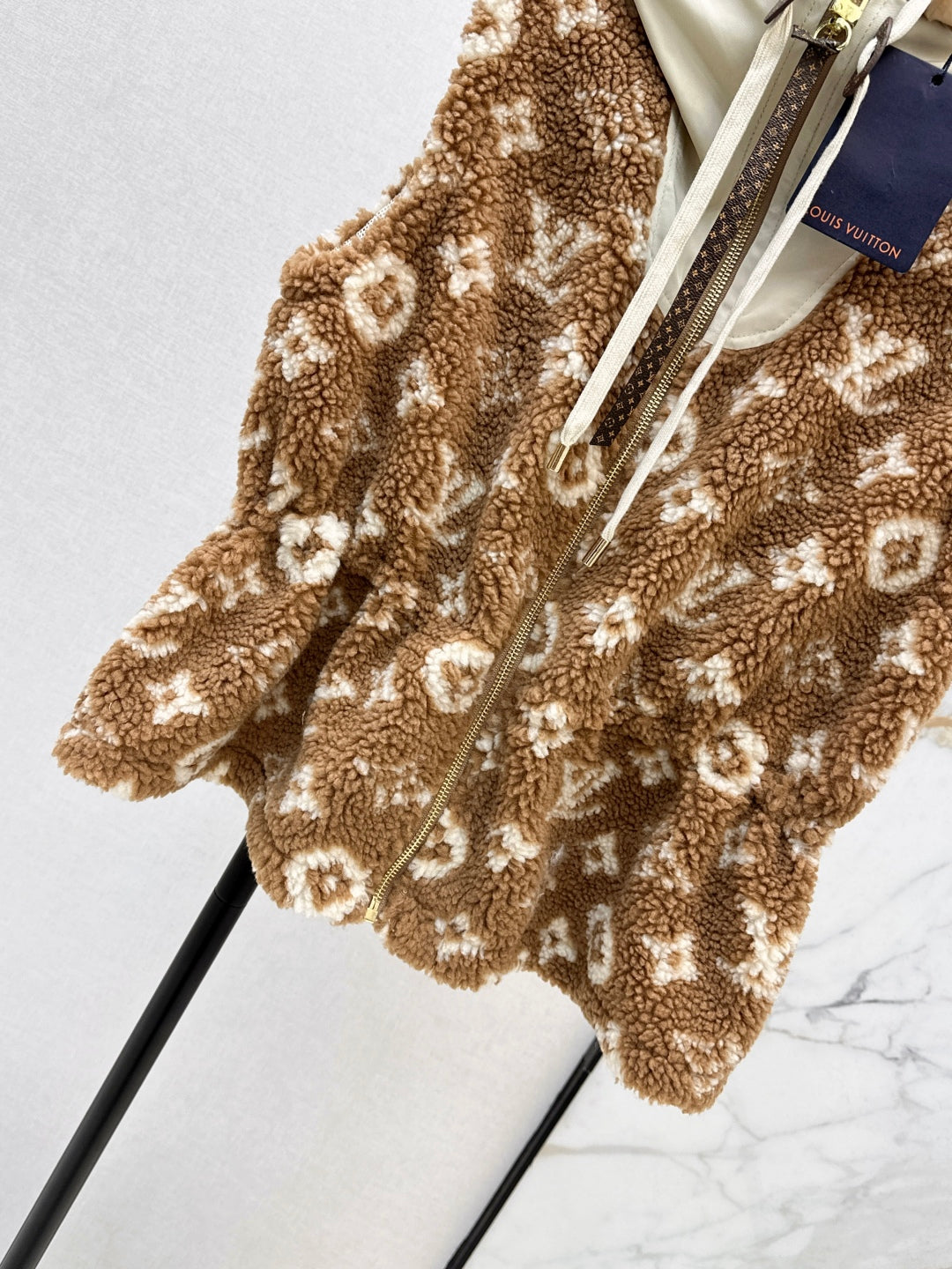 Louis NEW Plush hooded vest