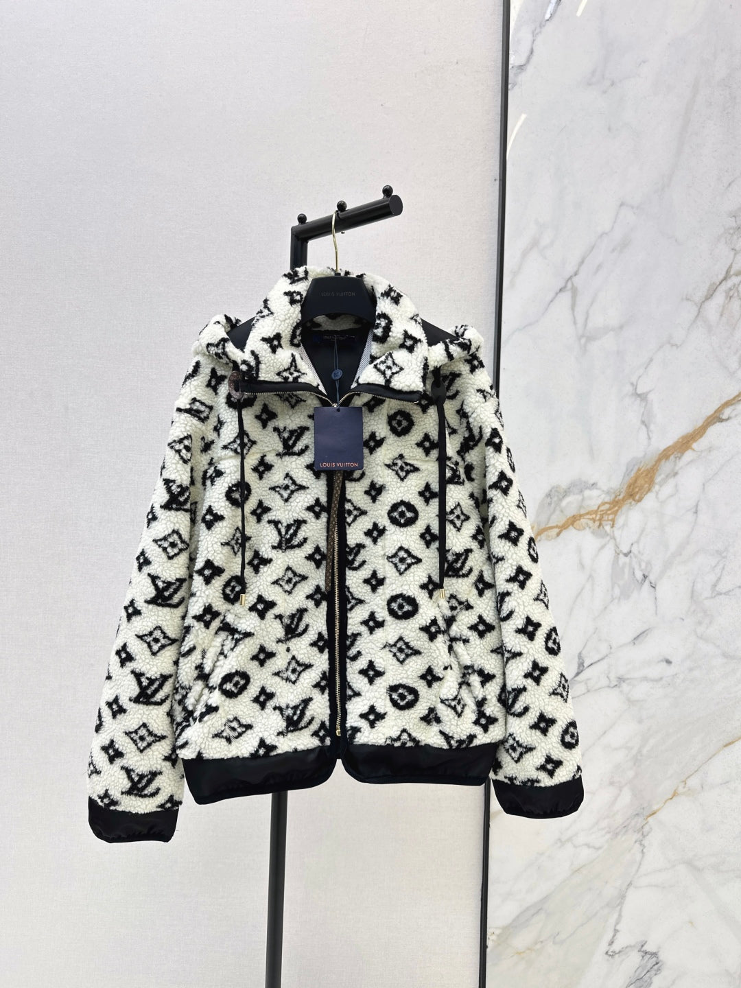 Louis NEW Plush hooded jacket