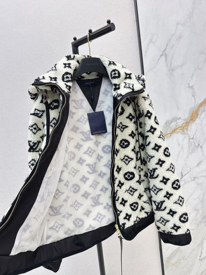 Louis NEW Plush hooded jacket