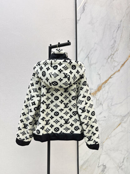 Louis NEW Plush hooded jacket