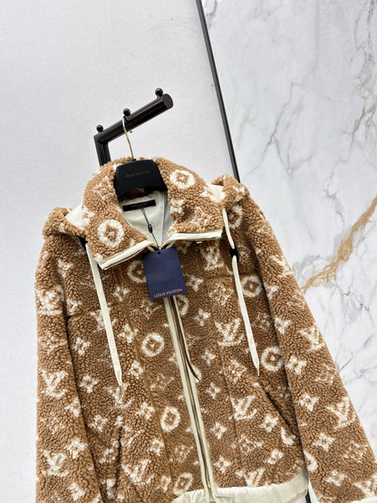 Louis NEW Plush hooded jacket