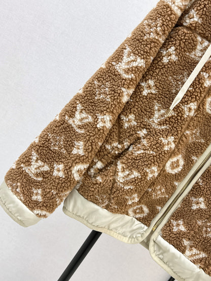 Louis NEW Plush hooded jacket