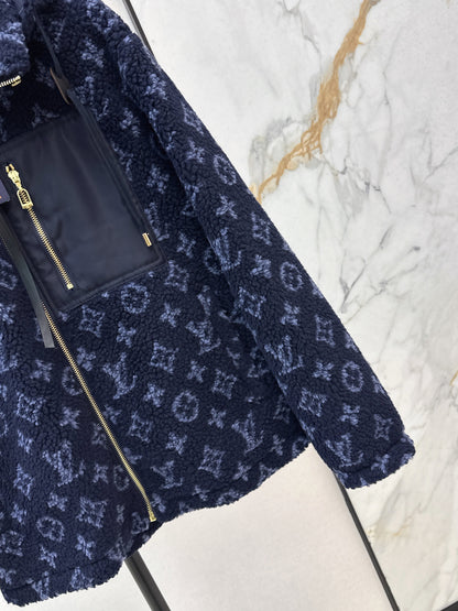 Louis NEW Plush hooded jacket