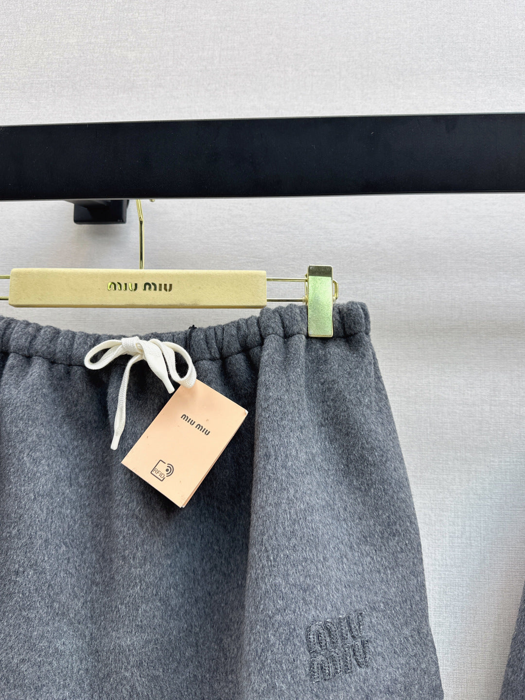 Miu NEW wool midi skirt