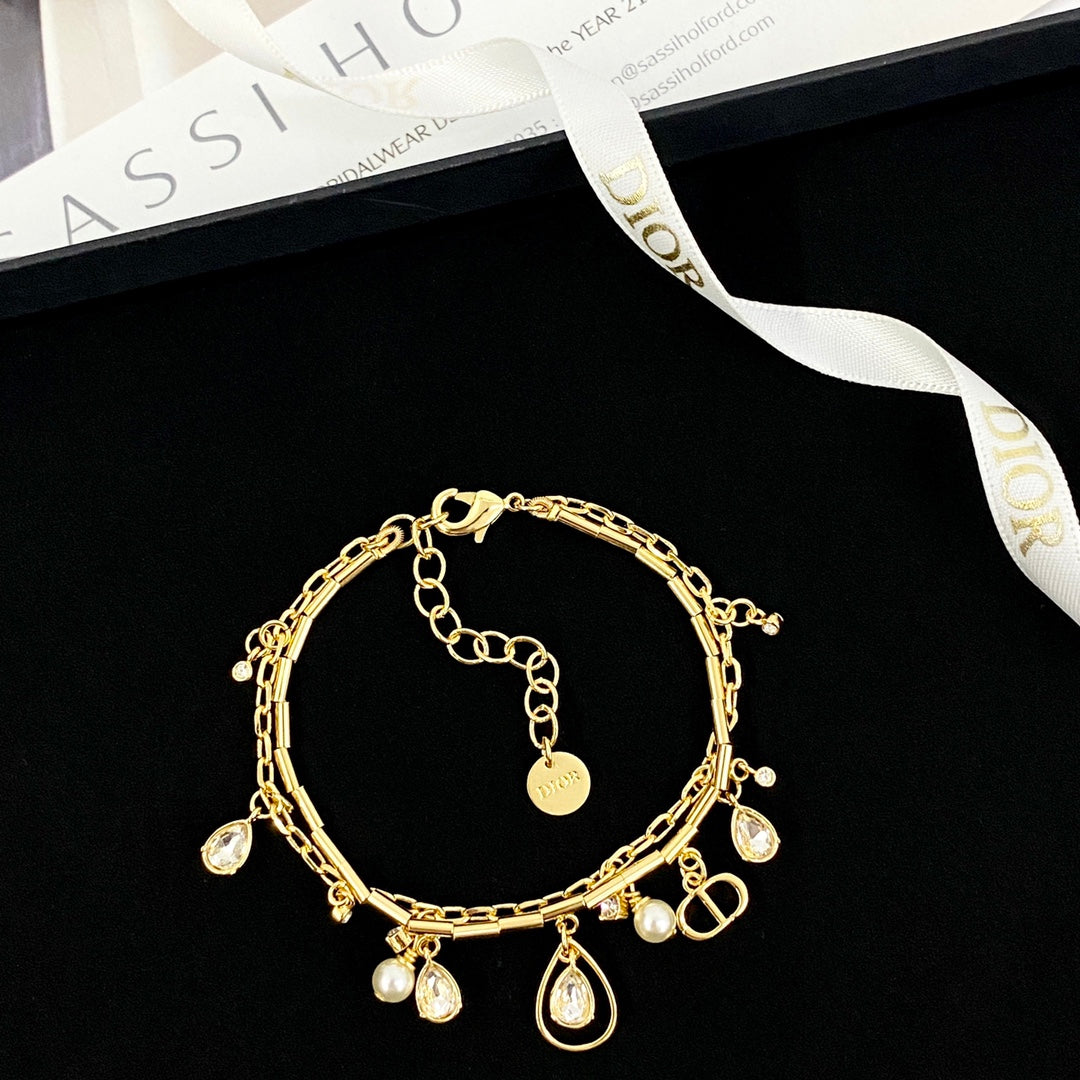 CD New Double-layer bracelet