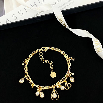 CD New Double-layer bracelet