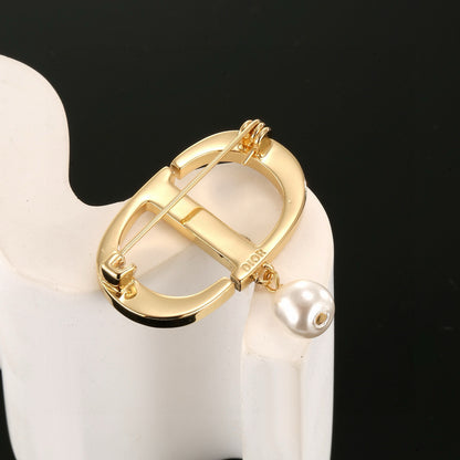 CD New Alphabet brooch