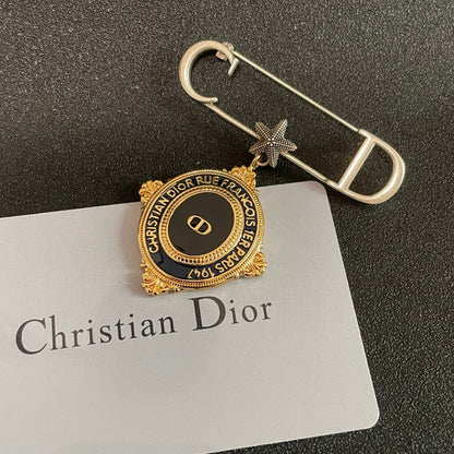 CD New Alphabet brooch