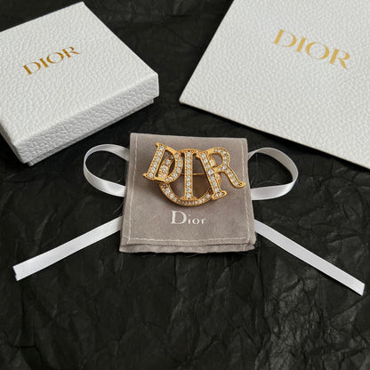 CD New Alphabet brooch